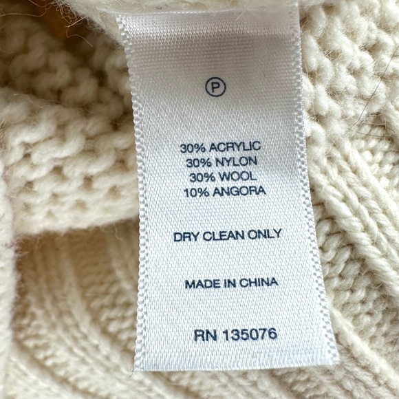 C. Wonder Angora Wool Button Up Cardigan Jacket - Picture 5 of 7